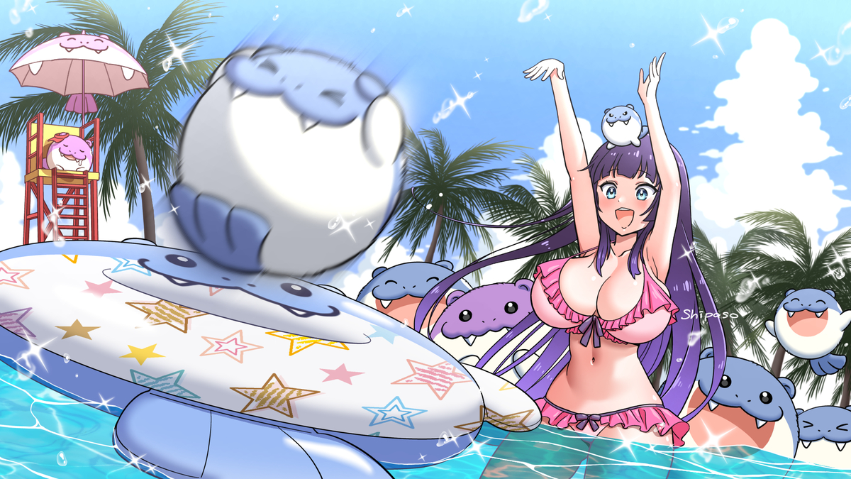 This is a pixiv picture whose title is skebご依頼絵！.