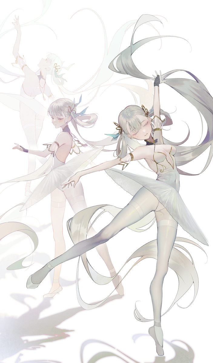 This is a pixiv picture whose title is Ballerina.