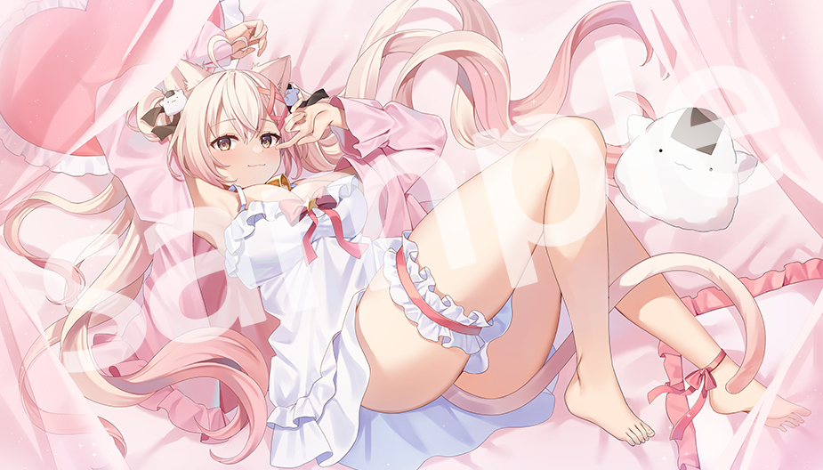 This is a pixiv picture whose title is 【仕事絵】白米榴ピィス.