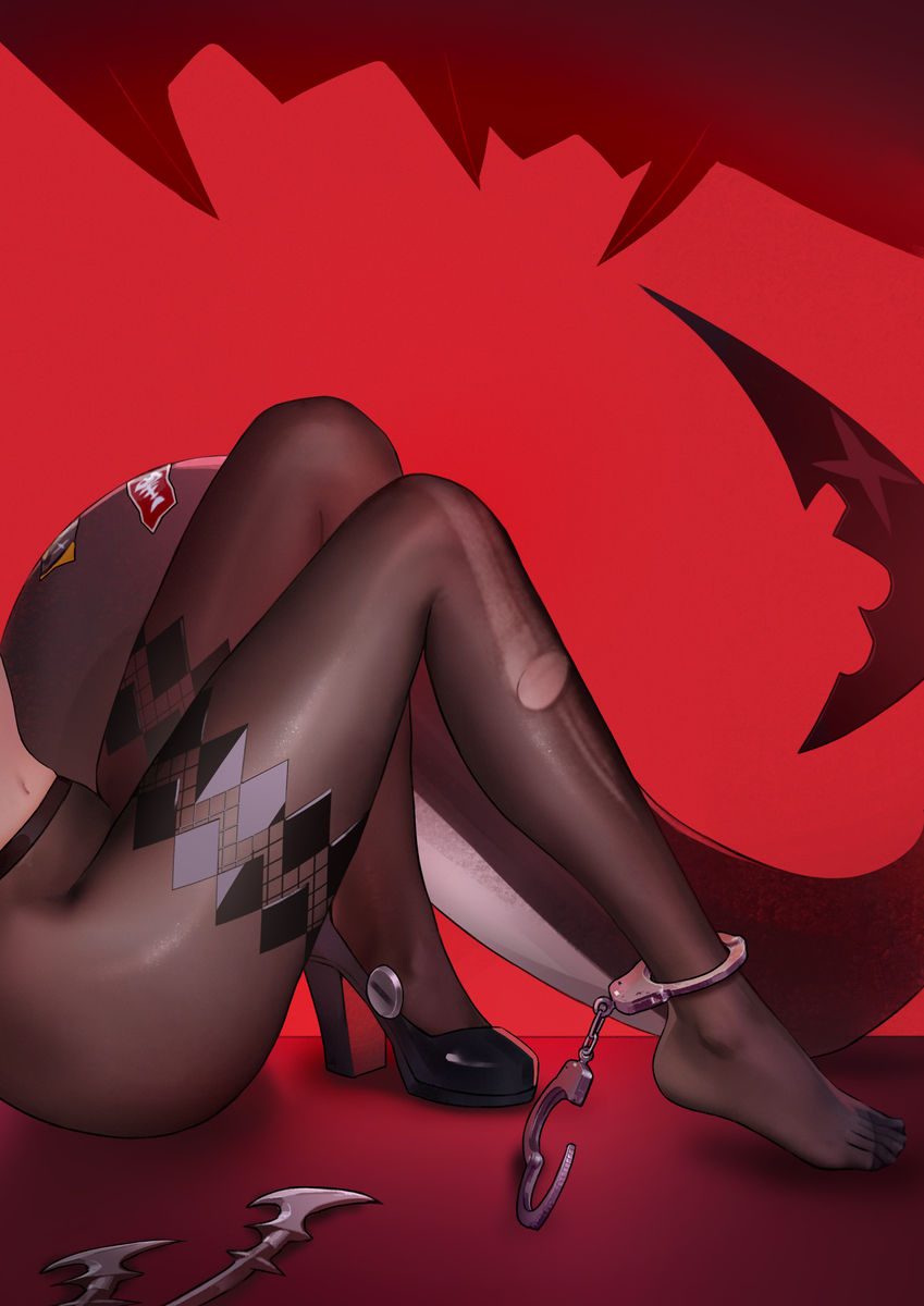 This is a pixiv picture whose title is 鲨鱼妹.