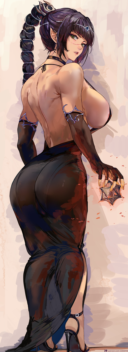 This is a pixiv picture whose title is Shadowheart.