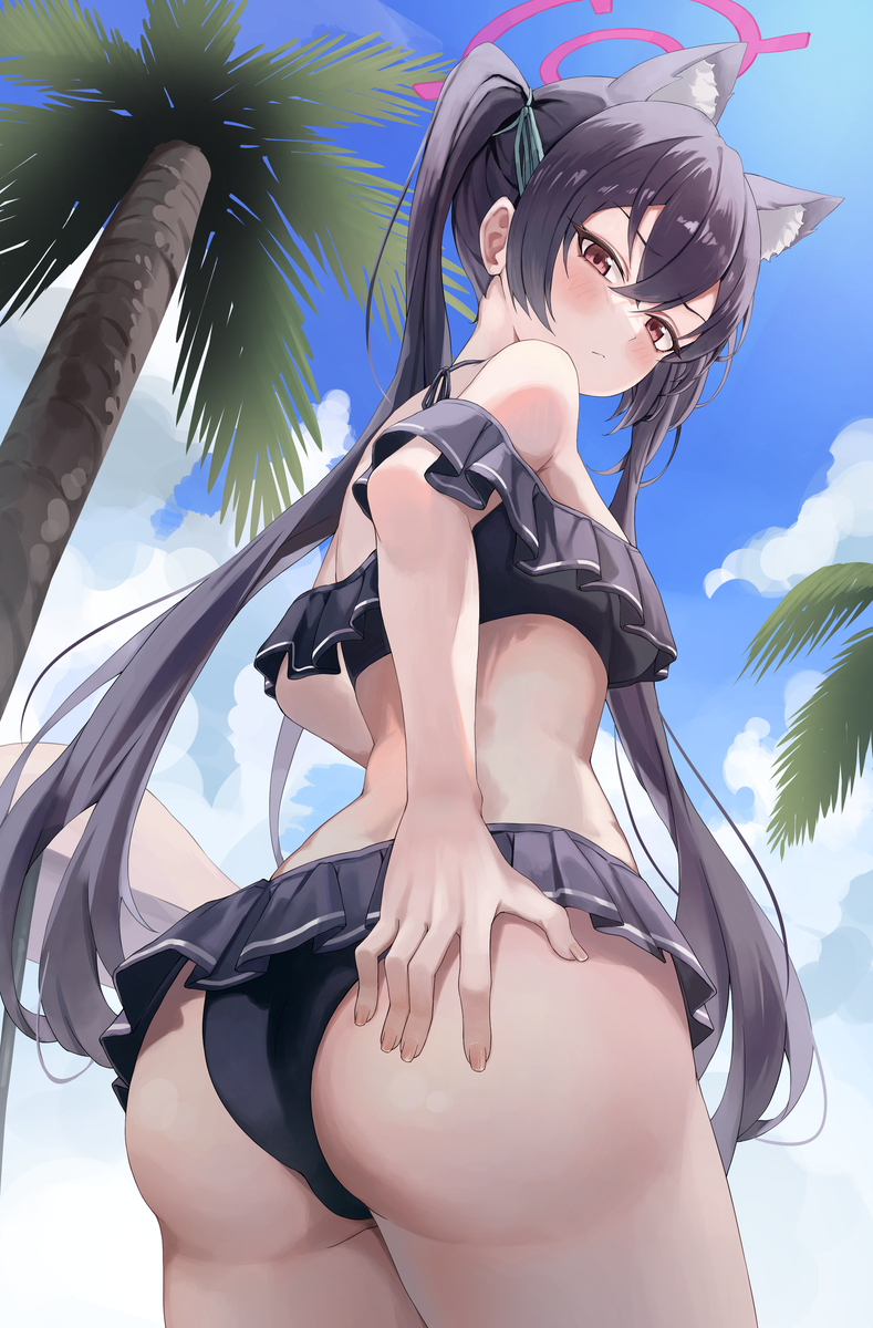 This is a pixiv picture whose title is 水着セリカ.
