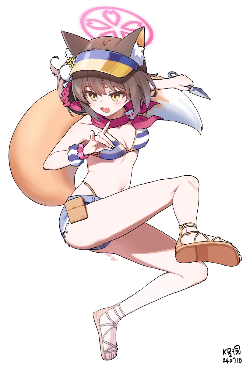This is a pixiv picture whose title is Izuna.