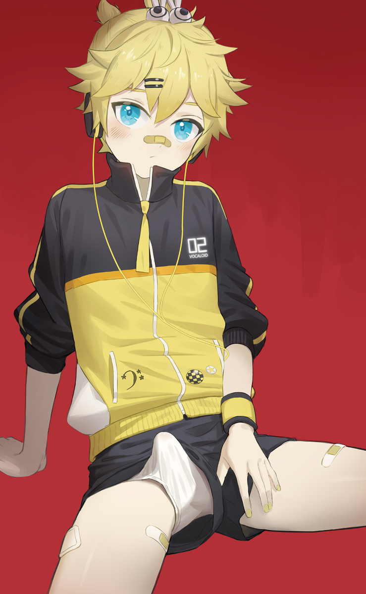 This is a pixiv picture whose title is Len.