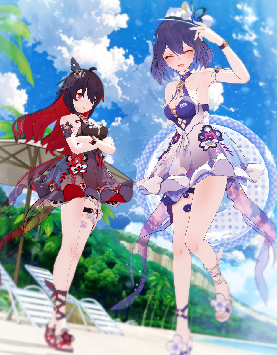 This is a pixiv picture whose title is 【崩壊3rd MMD】ゼーレ・フェレライさん その２２.