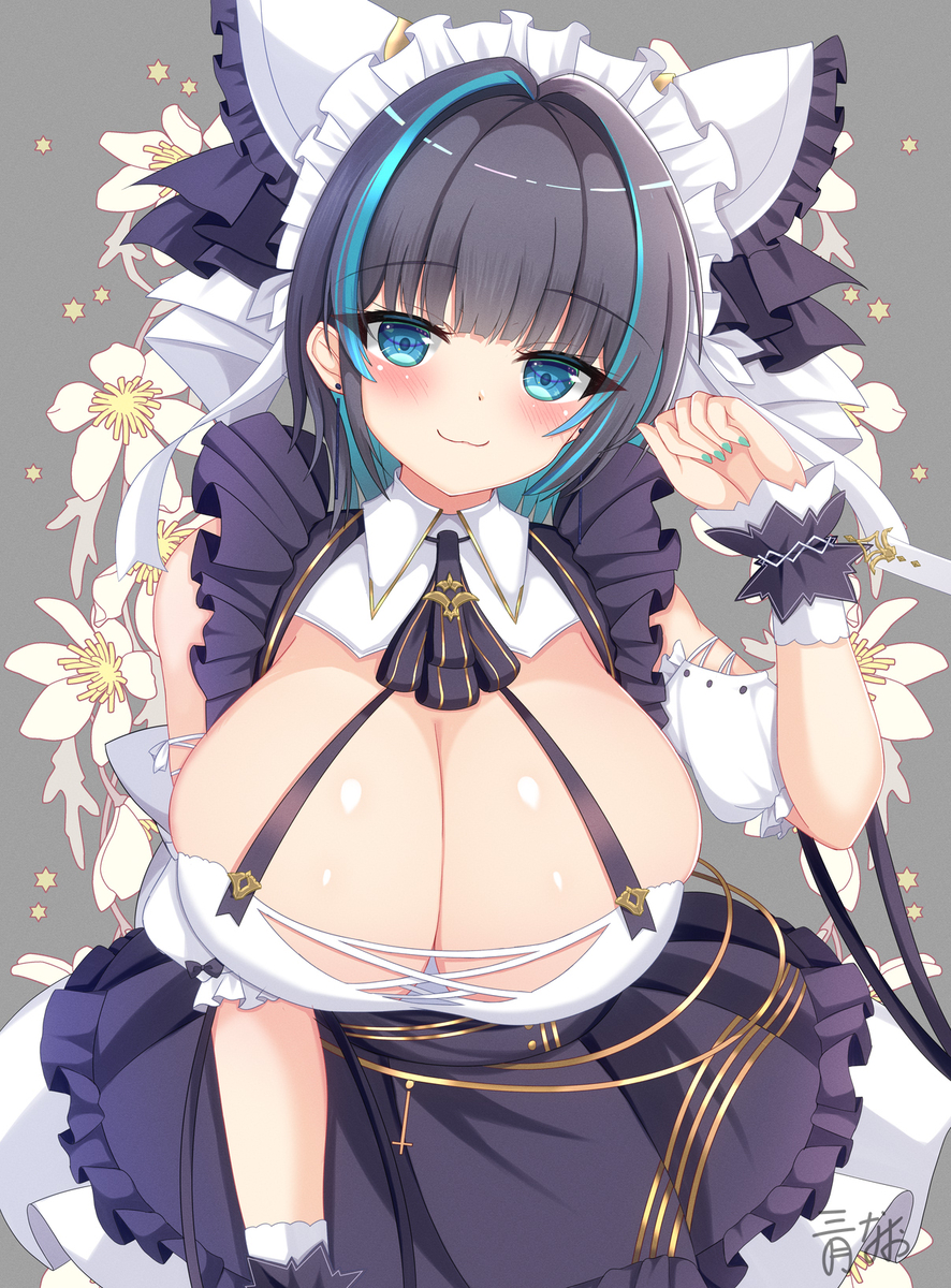 This is a pixiv picture whose title is チェシャー.