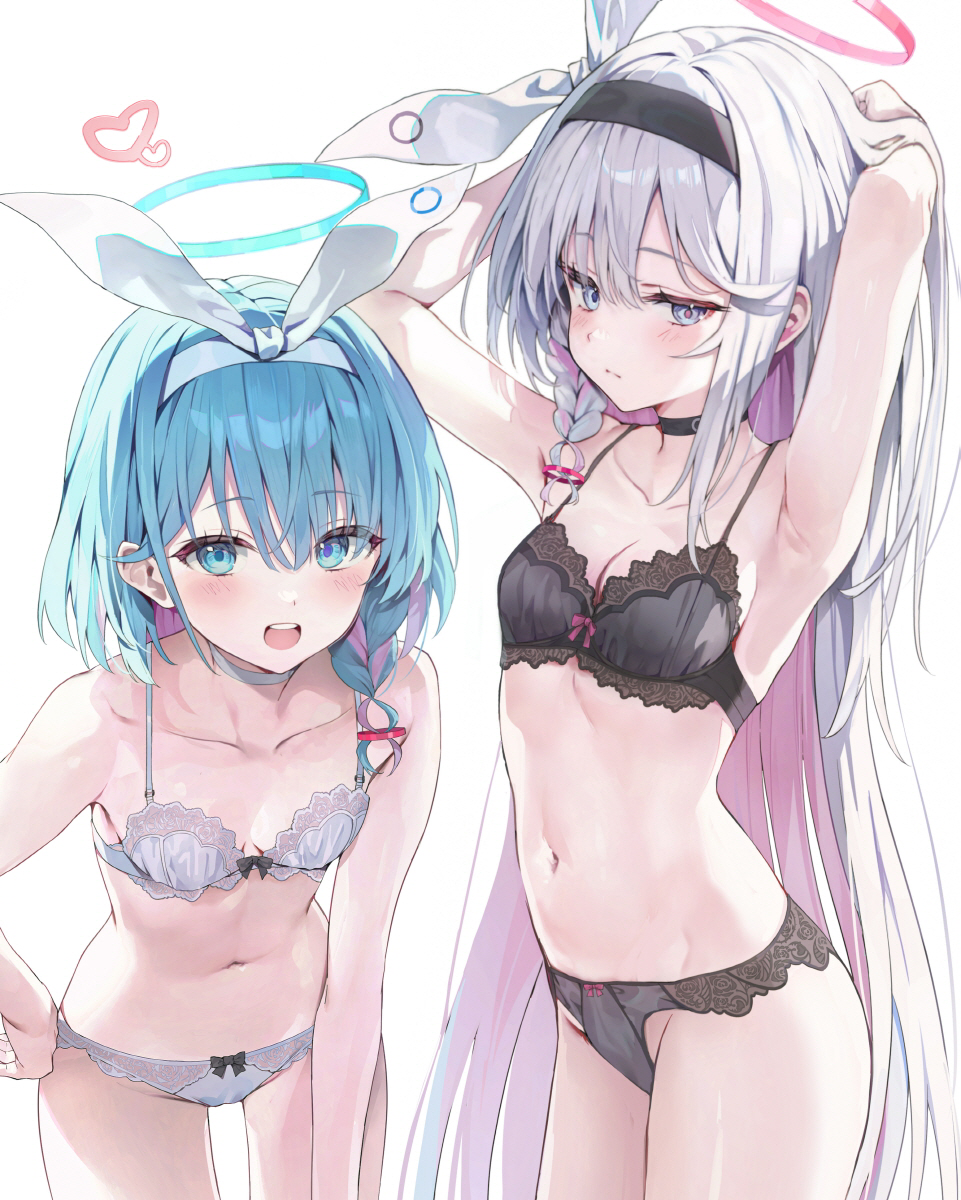 This is a pixiv picture whose title is プラナ&アロナ.