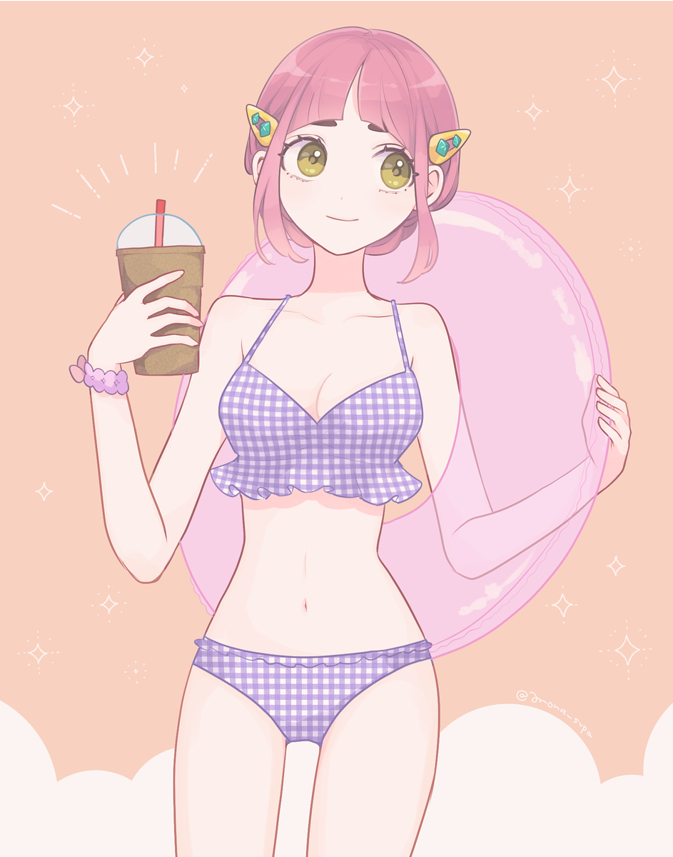 This is a pixiv picture whose title is 夏.