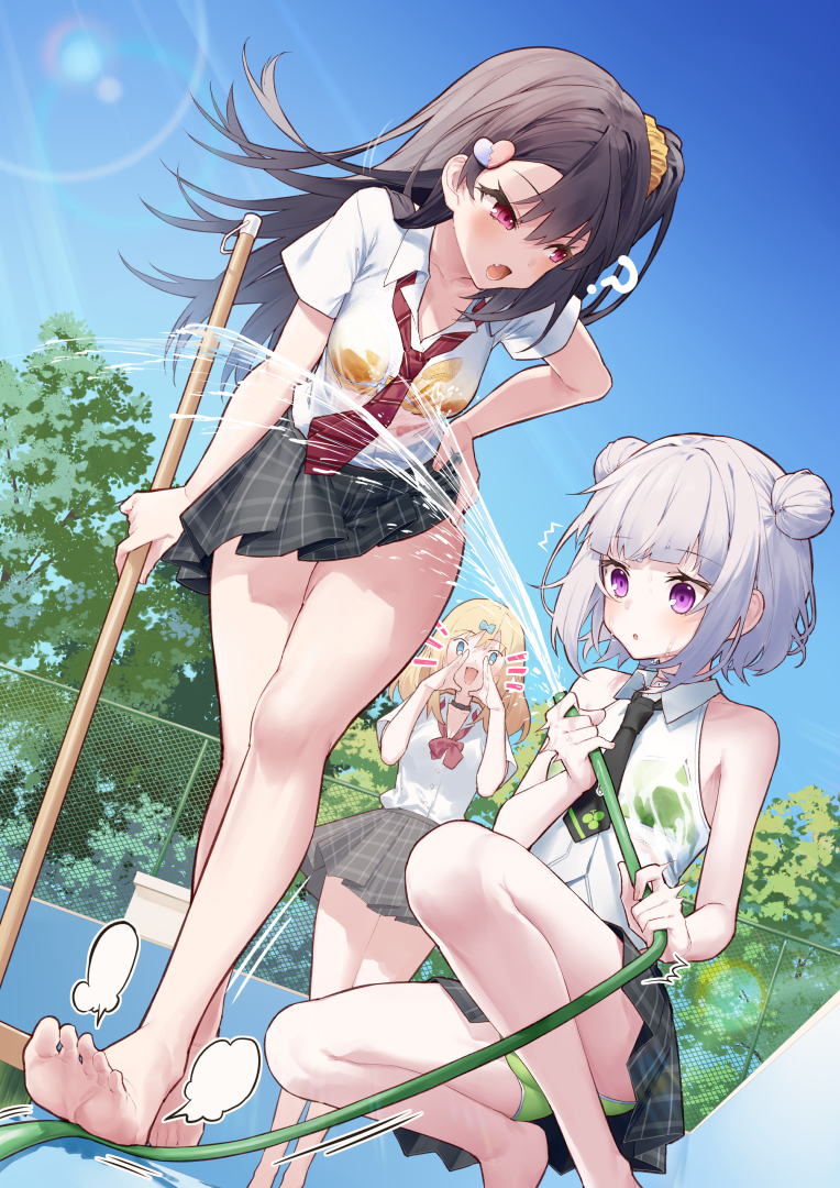 This is a pixiv picture whose title is お～いッ足もと気をつけよ～！！.
