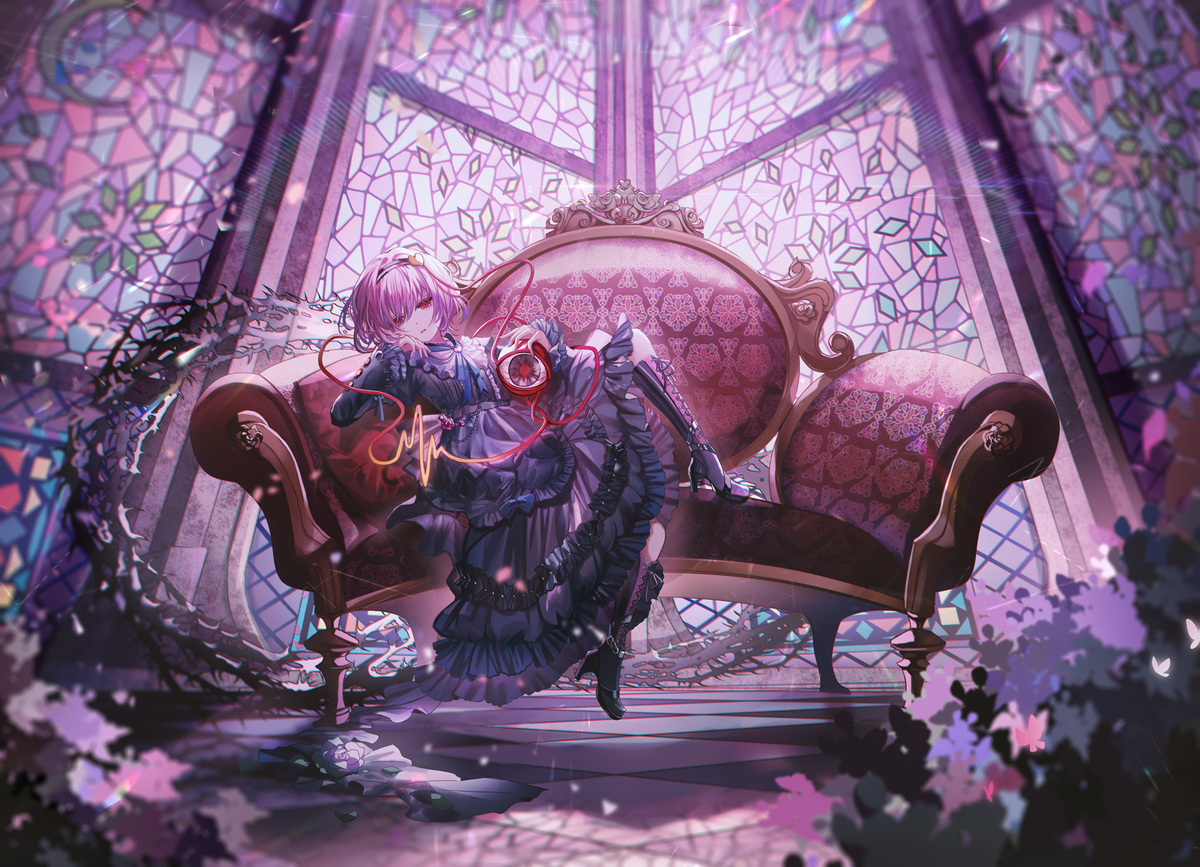 This is a pixiv picture whose title is Brain Fingerprint.