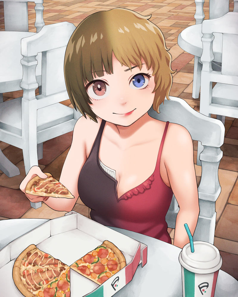 This is a pixiv picture whose title is ハーフ＆ハーフ.