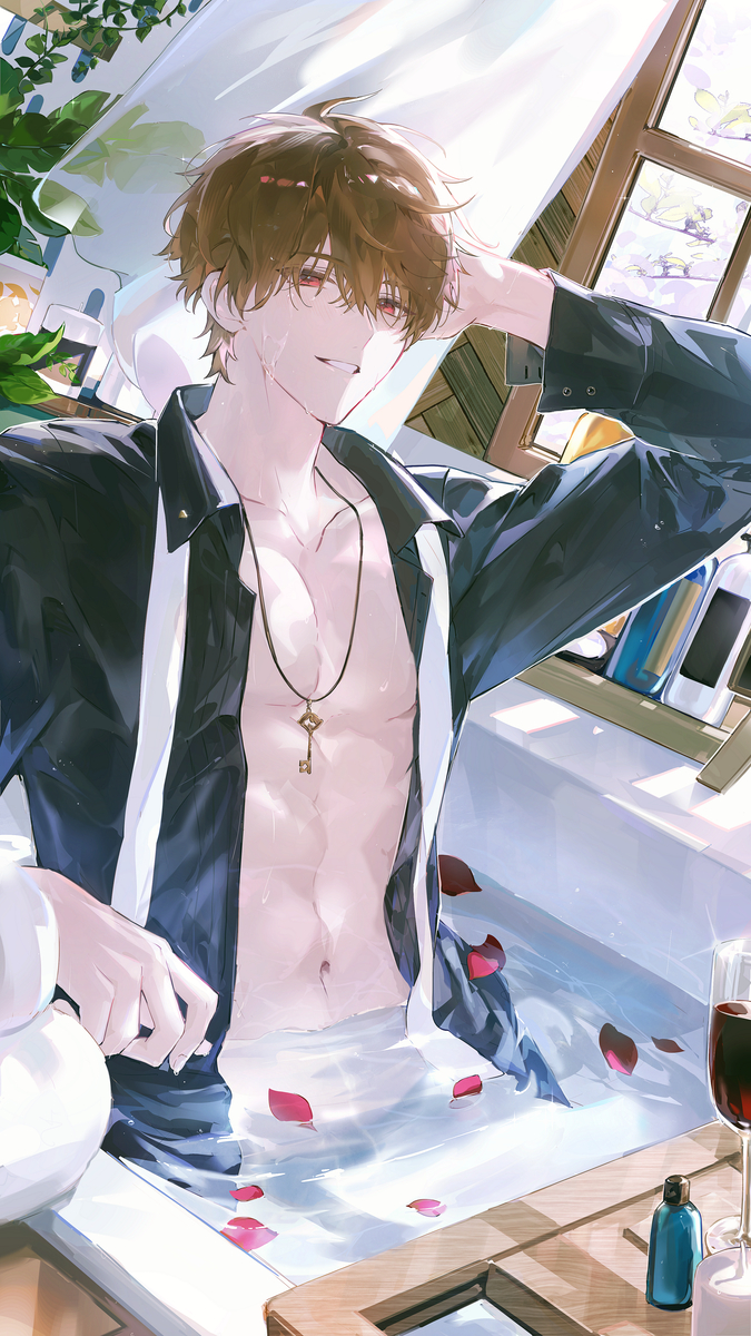 This is a pixiv picture whose title is Luke Pearce from Tears of Themis.