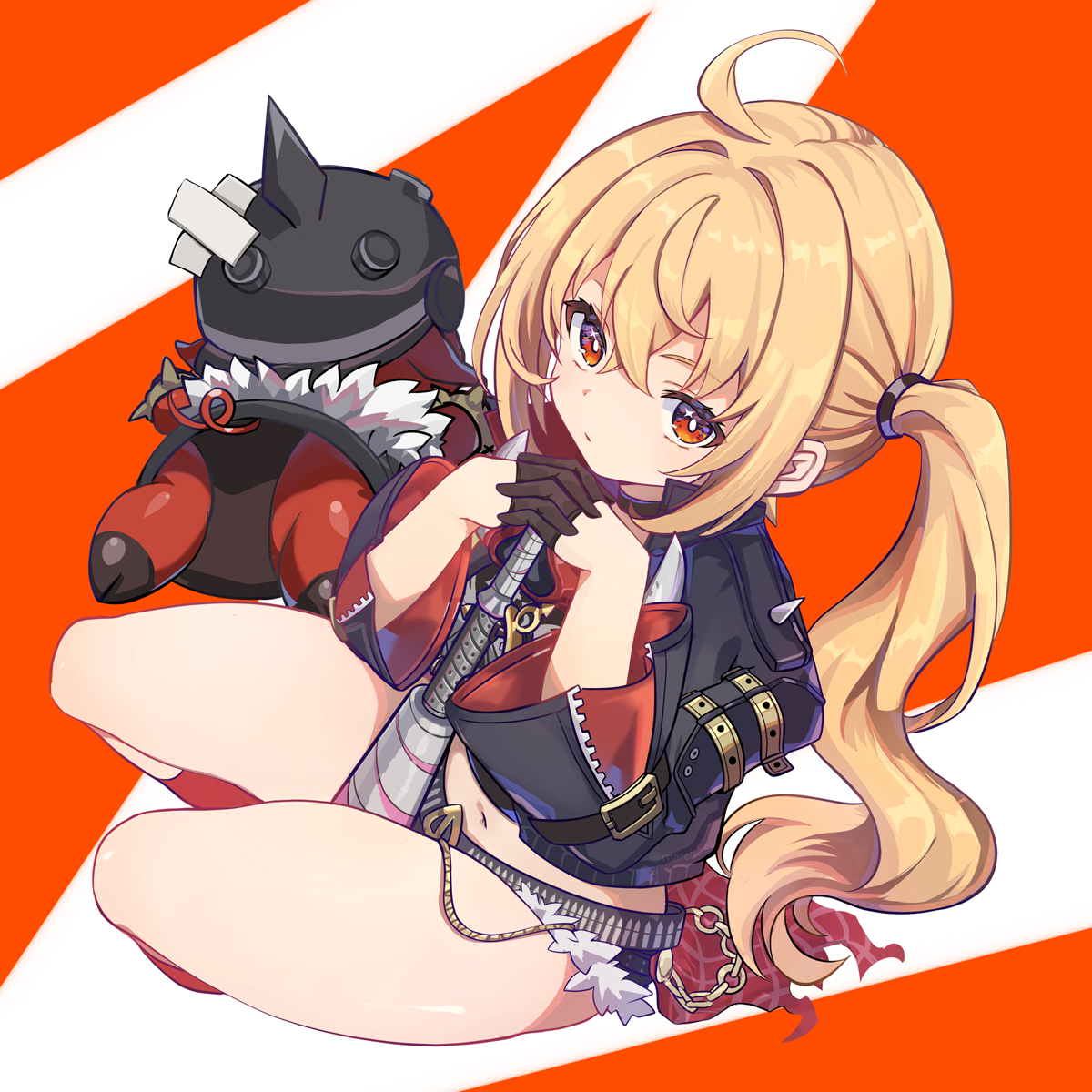 This is a pixiv picture whose title is お嬢さまのFUTOMOMO.