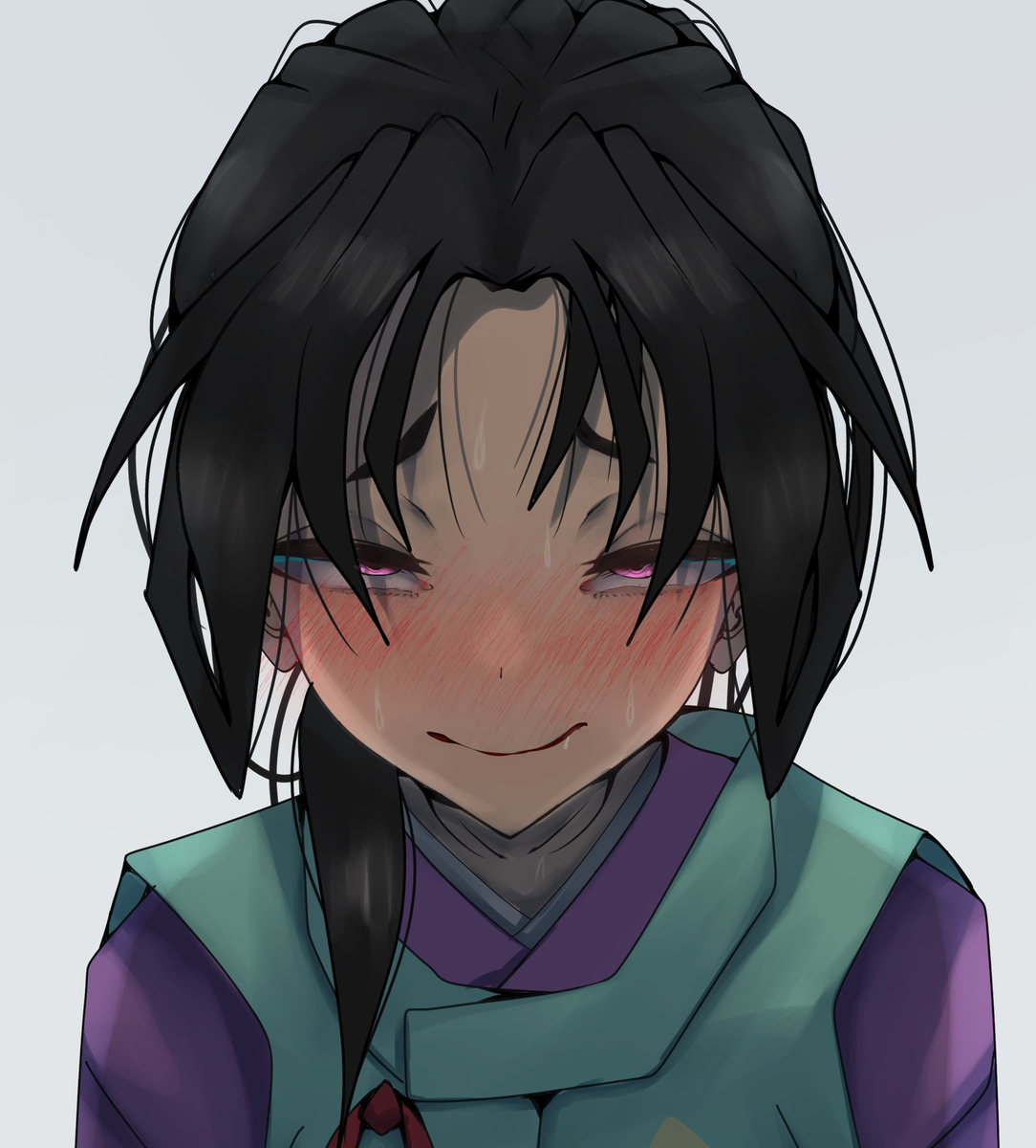 This is a pixiv picture whose title is 逃げ上手の性癖くん.