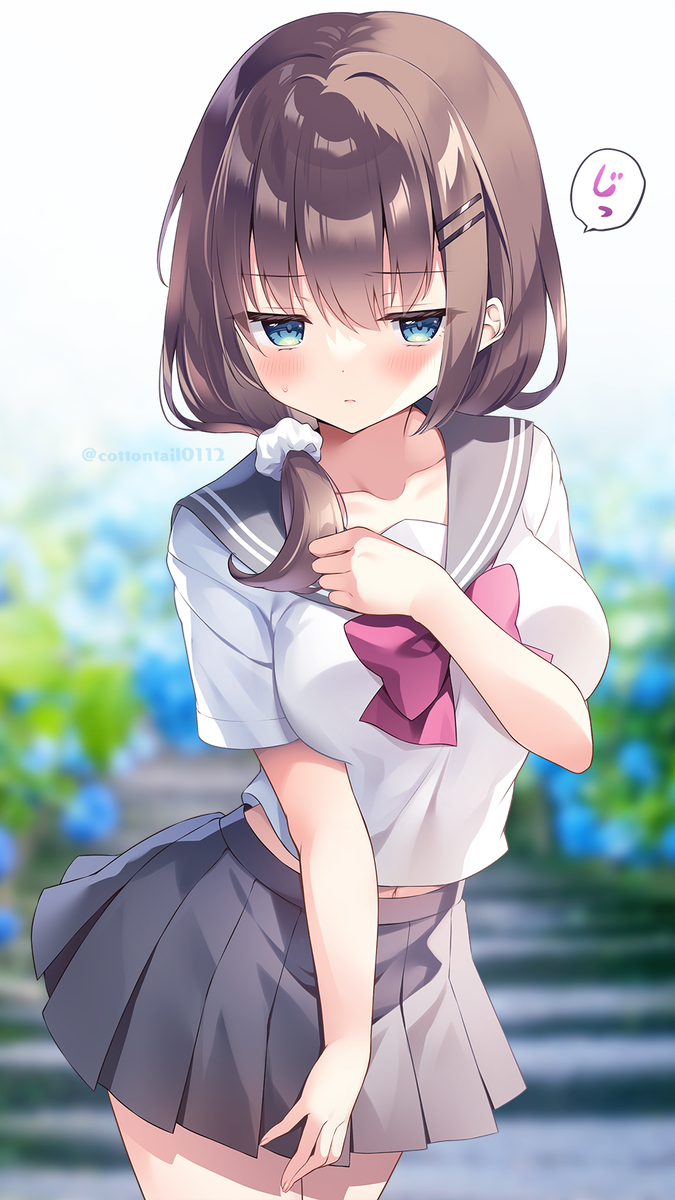 This is a pixiv picture whose title is ジト目ちゃん.