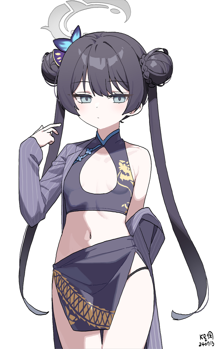 This is a pixiv picture whose title is Kisaki.