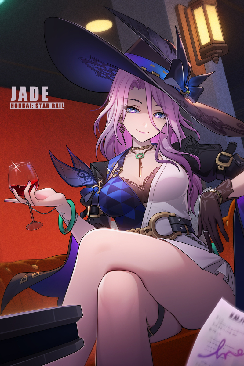 This is a pixiv picture whose title is 翡翠.