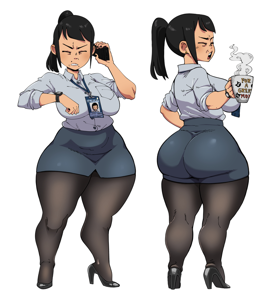 This is a pixiv picture whose title is Security manager.