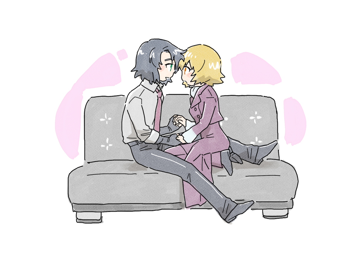 This is a pixiv picture whose title is ふたりだけ.