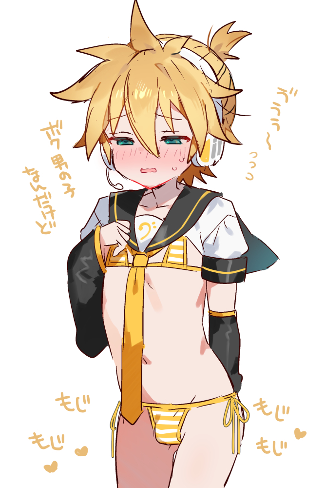 This is a pixiv picture whose title is レンきゅん.