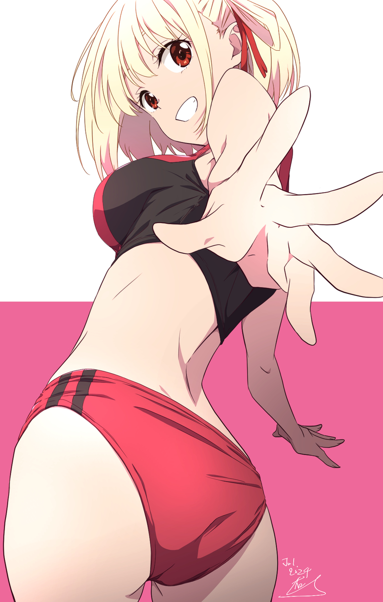 This is a pixiv picture whose title is リコリス・リコイル_40.