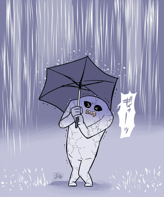 This is a pixiv picture whose title is 今日のジャミラ.