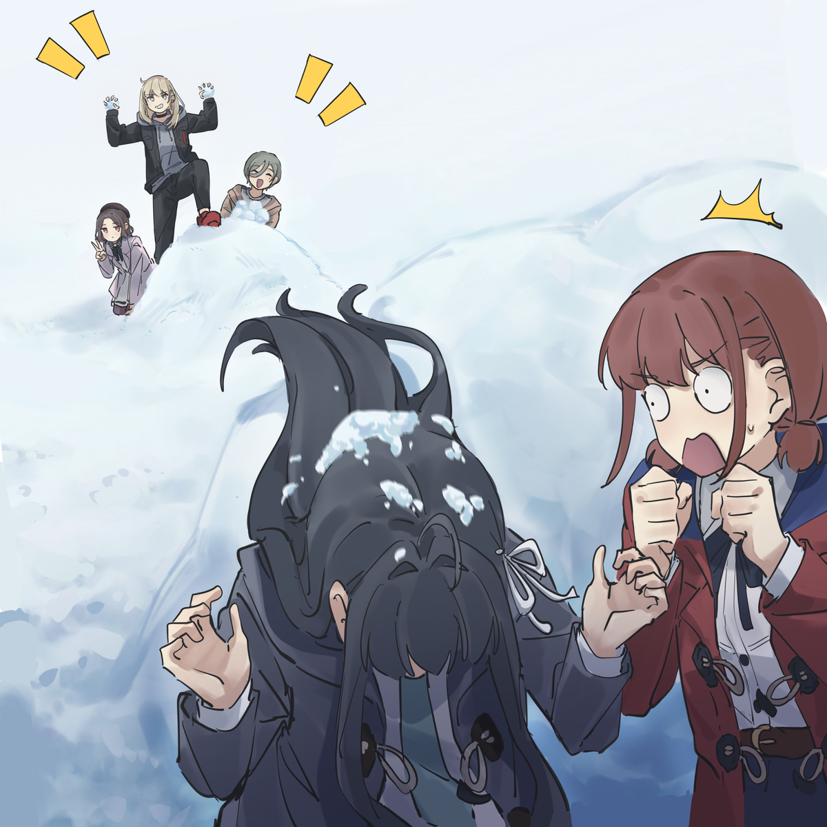 This is a pixiv picture whose title is 🎸.