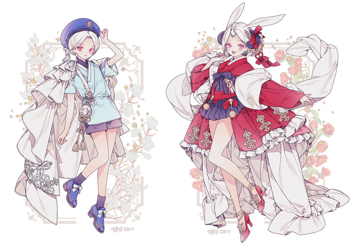 This is a pixiv picture whose title is 💖cm💖.