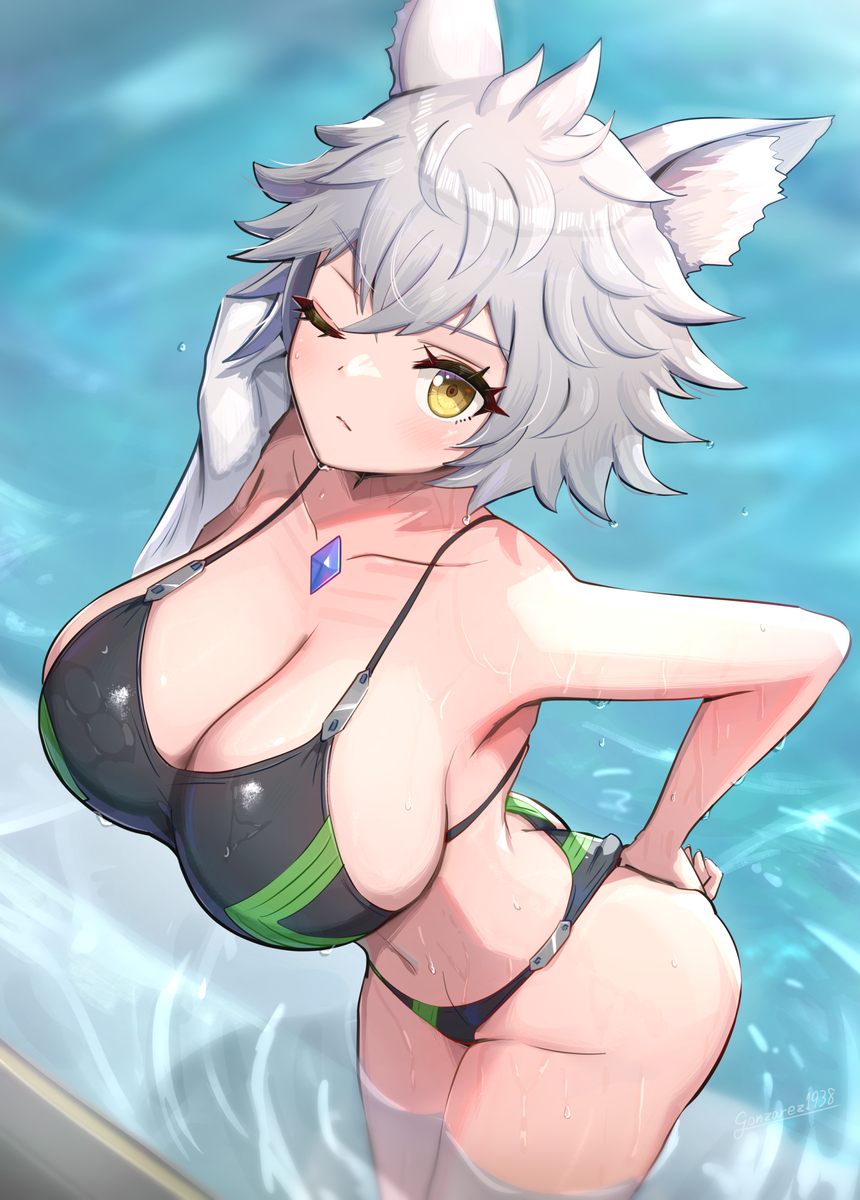 This is a pixiv picture whose title is ナエル.