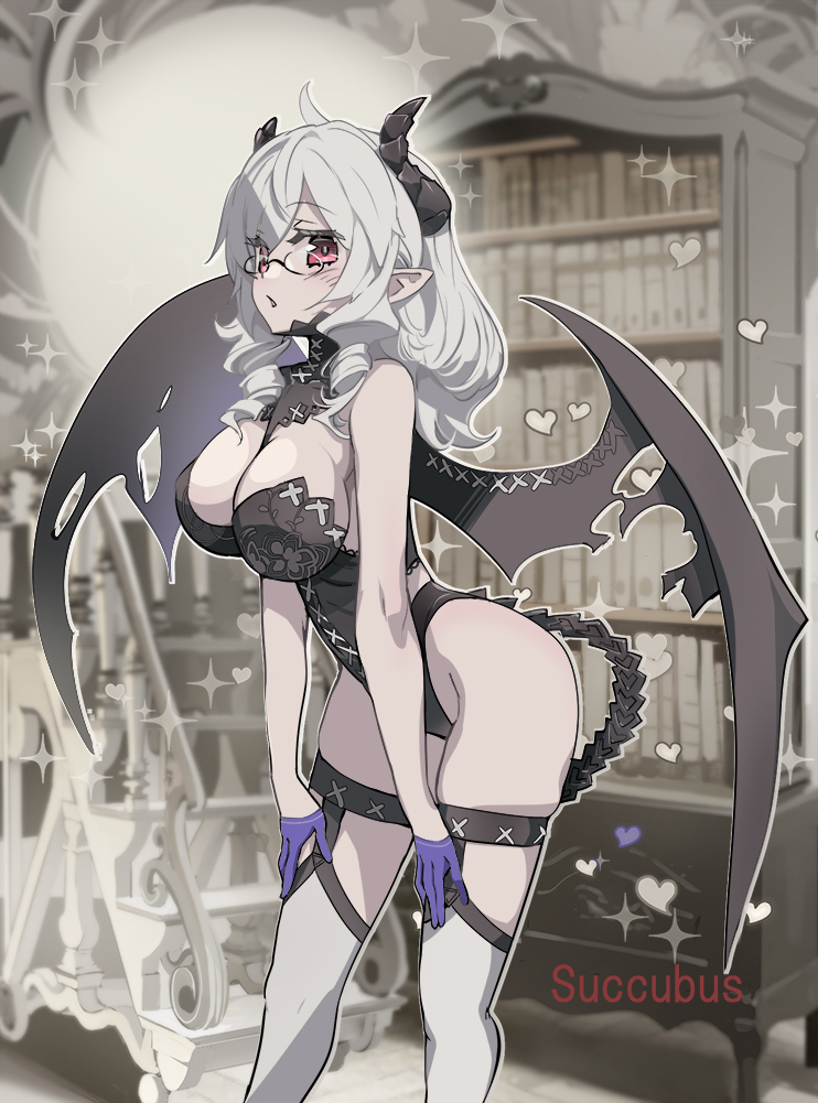 This is a pixiv picture whose title is Succubus.