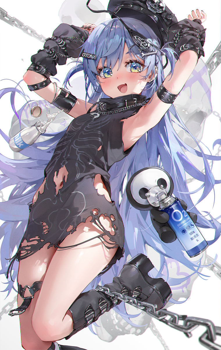 This is a pixiv picture whose title is くろむ.