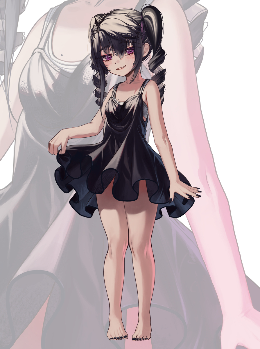 This is a pixiv picture whose title is Little Hari! + new outfit2.