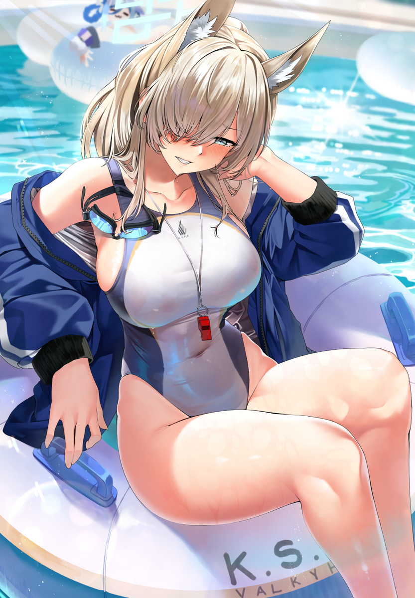 This is a pixiv picture whose title is 水着カンナ.