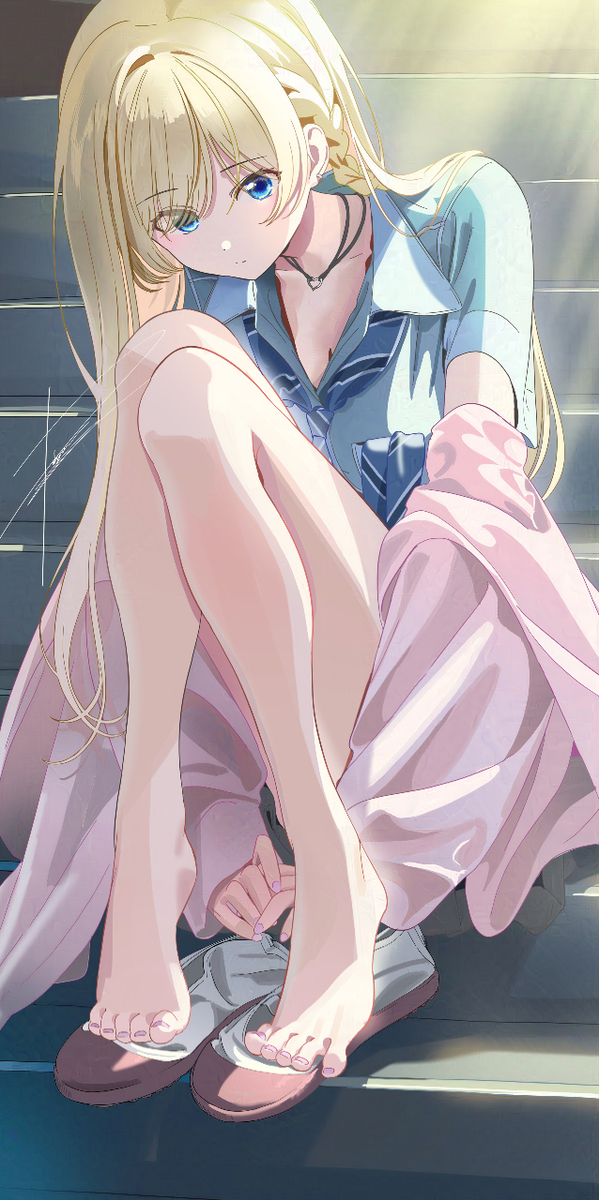 This is a pixiv picture whose title is 無題.
