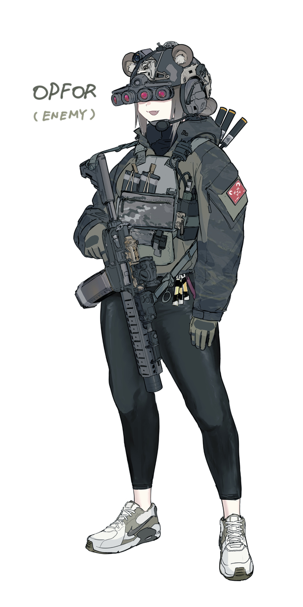 This is a pixiv picture whose title is OPFOR.