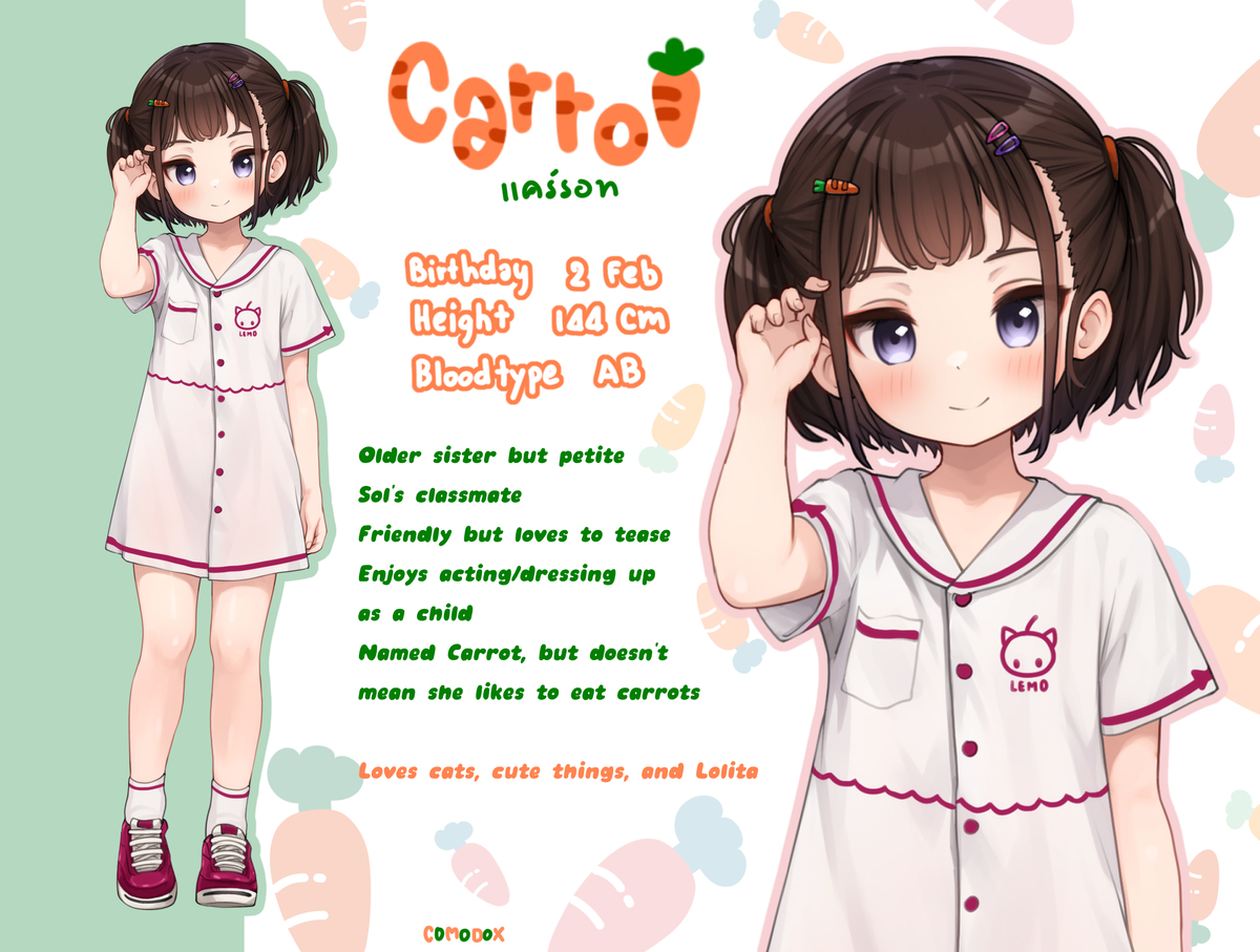 This is a pixiv picture whose title is Carrot/แคร์รอท/キャロット.