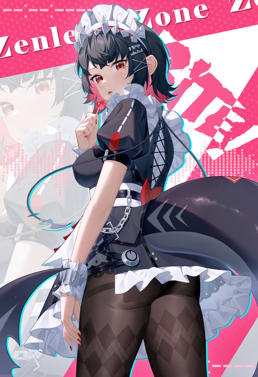 This is a pixiv picture whose title is 艾莲.