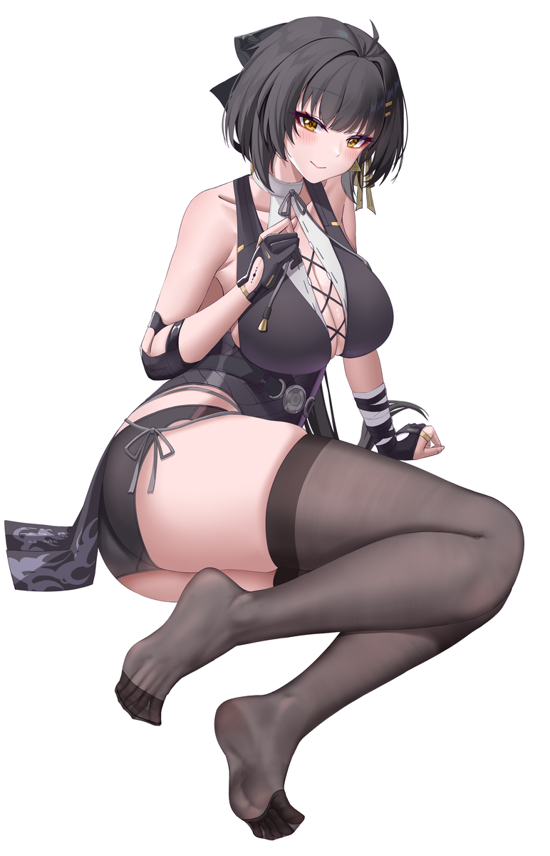 This is a pixiv picture whose title is 潮妹.