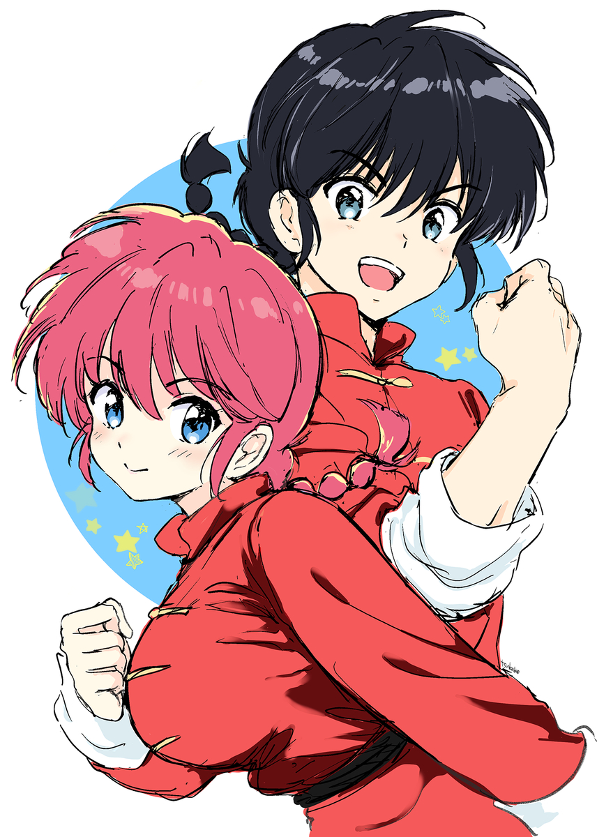 This is a pixiv picture whose title is らんま.