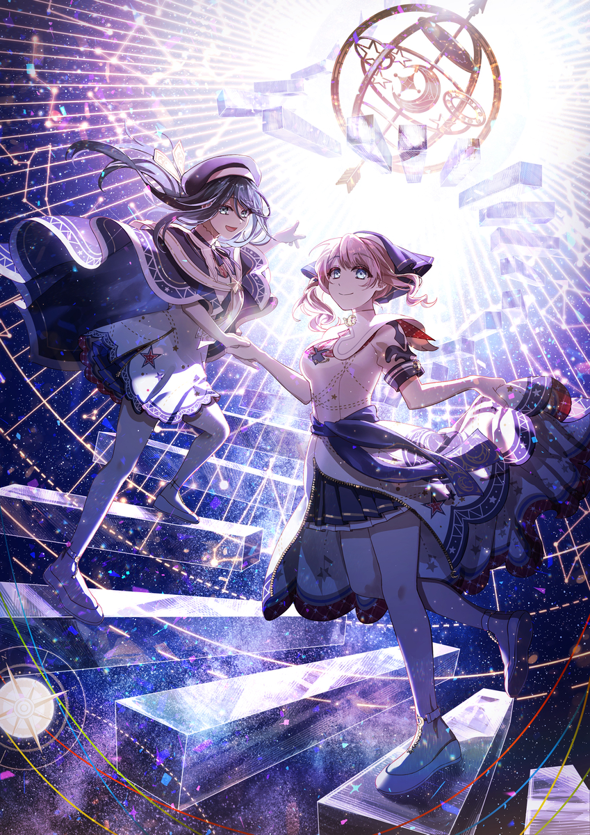 This is a pixiv picture whose title is STAGE OF SEKAI.