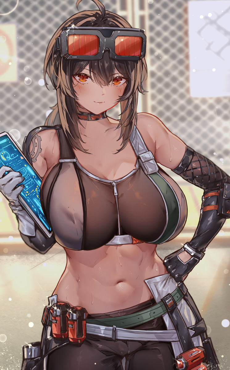 This is a pixiv picture whose title is グレースちゃんのダブルミンサイル😍.