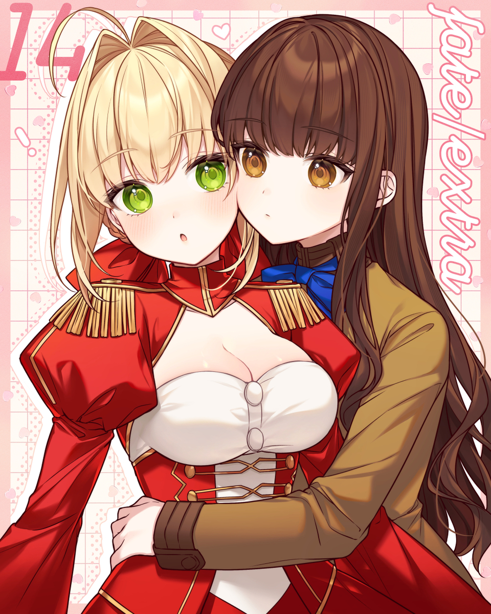 This is a pixiv picture whose title is 14th anniversary❣️.