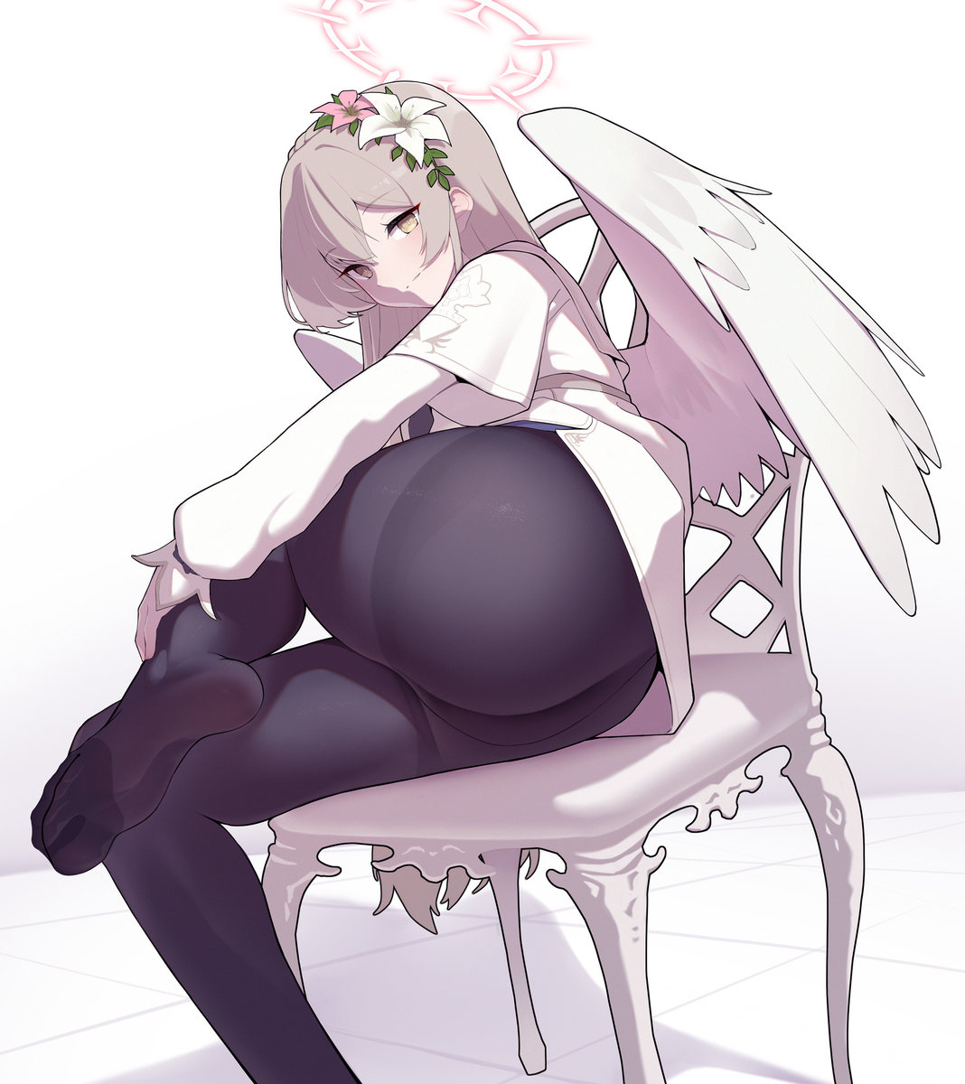 This is a pixiv picture whose title is 桐藤ナギサ.