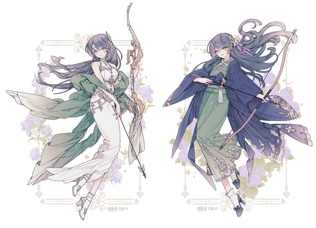 This is a pixiv picture whose title is 🏹cm🏹.