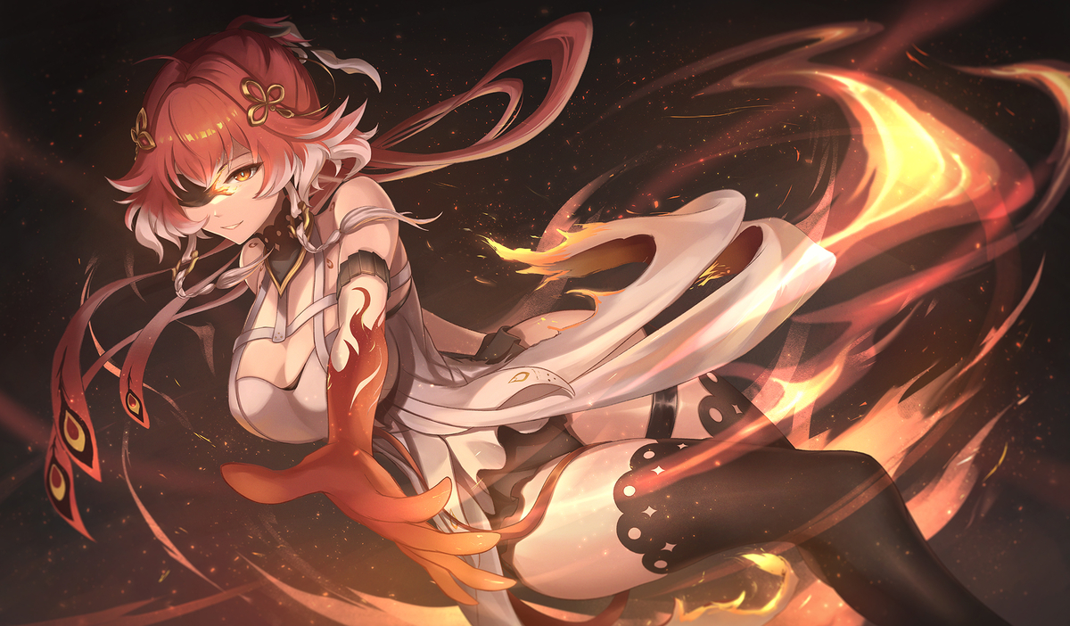This is a pixiv picture whose title is チョウリ.