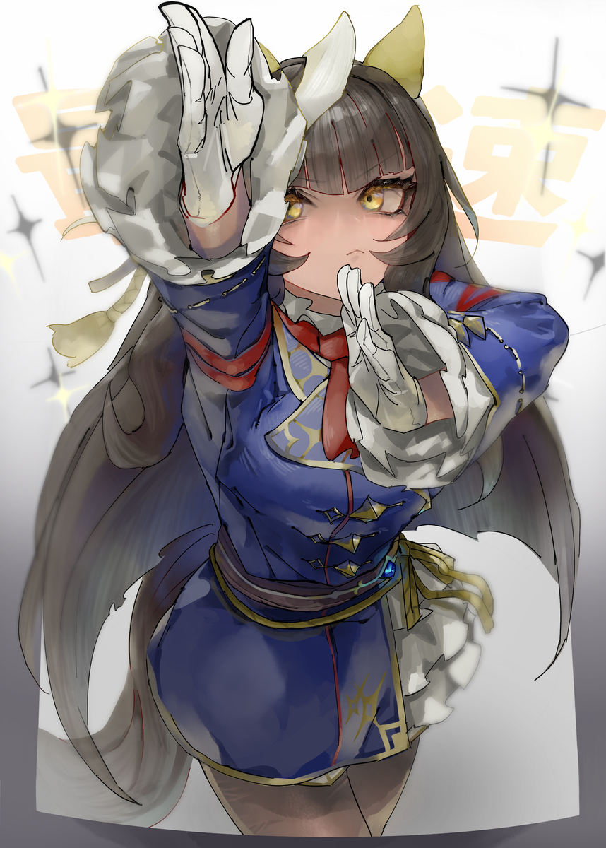 This is a pixiv picture whose title is 最高速のポーズ.