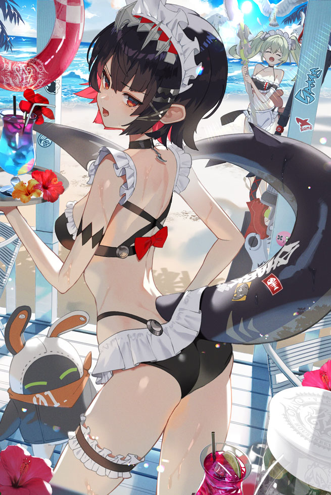 This is a pixiv picture whose title is 水着エレン.