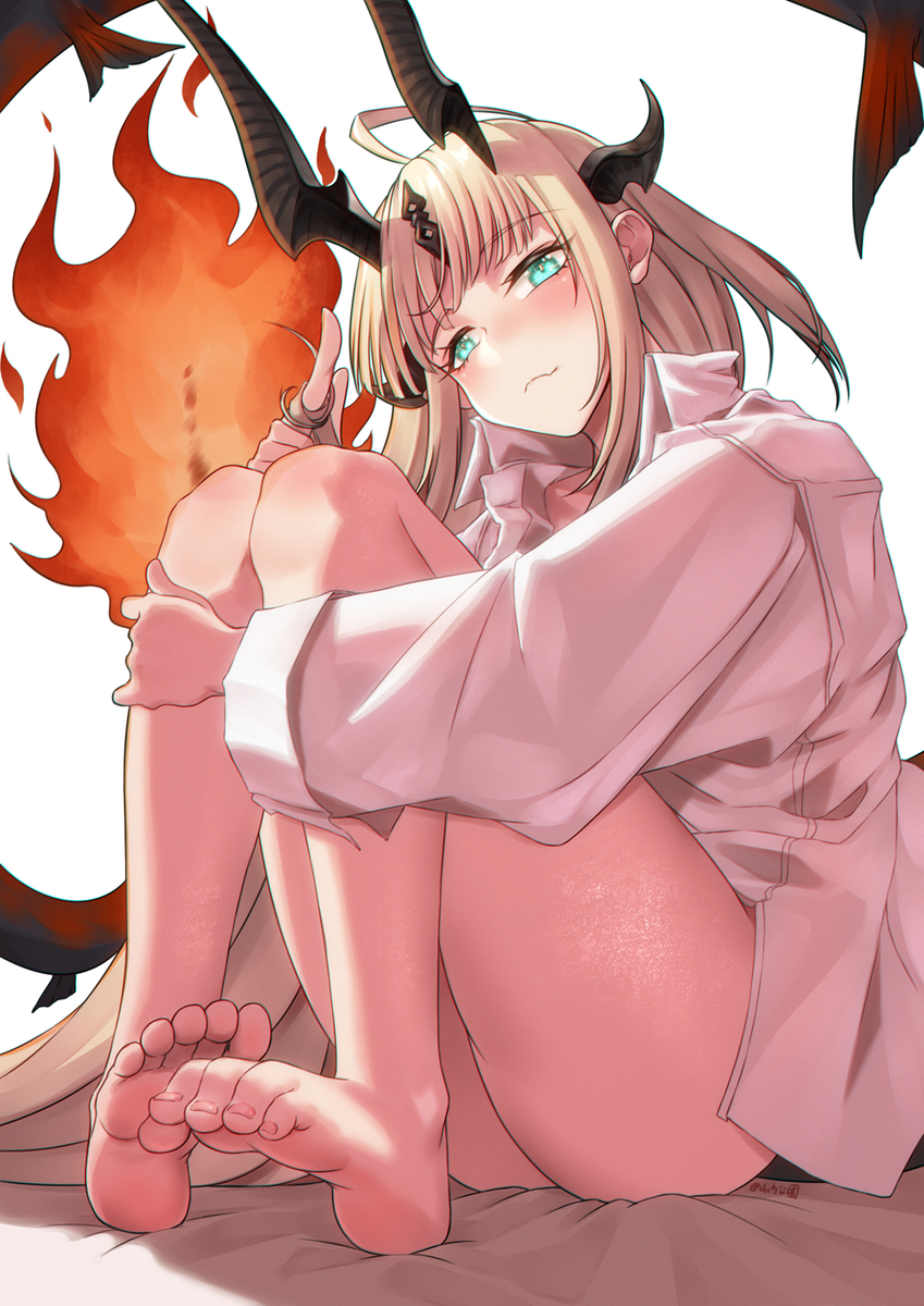 This is a pixiv picture whose title is 彼シャツのリード.