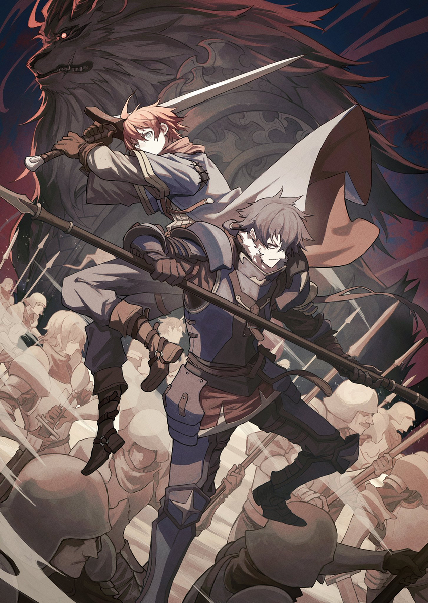 This is a pixiv picture whose title is 【仕事絵】 魔王と勇者の戦いの裏で5.