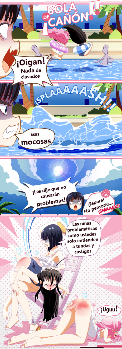 This is a pixiv picture whose title is Pool Impact.